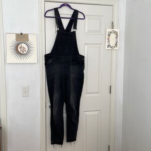 Black overalls